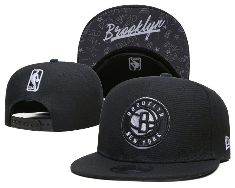 2022 NBA Brooklyn Nets Hat YS1020->nba hats->Sports Caps